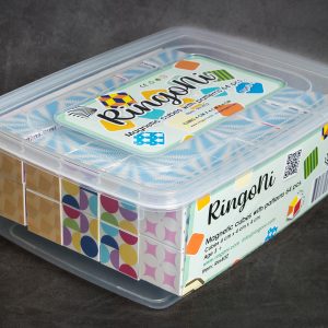 Magnetic cubes with patterns